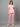 Stretchable (2Way) Female Powder Pink V-Neck With Jogger Scrub Set