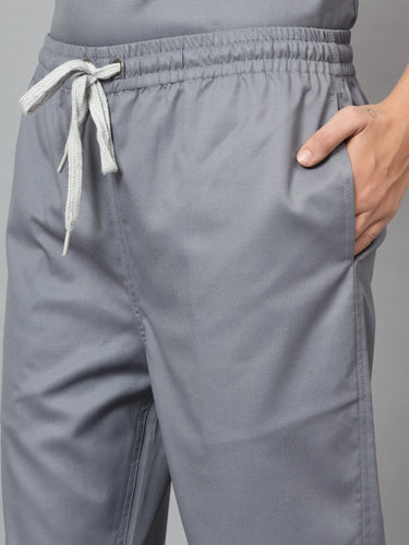 Stretchable (2Way) Female Graphite Straight Scrub Pant