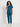 Stretchable (2Way) Female Forest Green V-Neck With Jogger Scrub Set