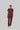 Stretchable (4Way) Female Burgundy Mandarin Neck With Straight Pant Scrub Scrub Set