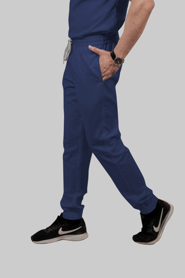 Stretchable (2Way) Male Navy Blue Jogger