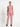 Stretchable (4Way) Women Dusty Pink Mandarin Neck With Straight Pant Set