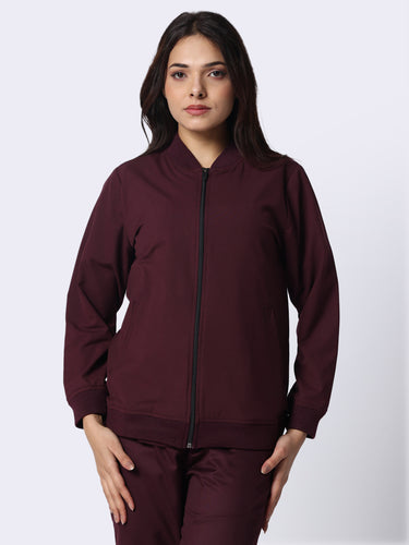 Burgundy Jacket Women