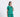 Stretchable (4Way) Women Sea Green V-Neck Scrub Top