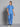 Stretchable (2Way) Female Light Blue Mandarin Neck With Straight Pant Scrub Set