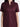 Stretchable (2Way) Female Wine Mandarin Neck Scrub Top