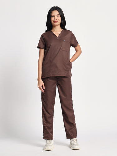 Women Evo Scrub (Walnut) Set