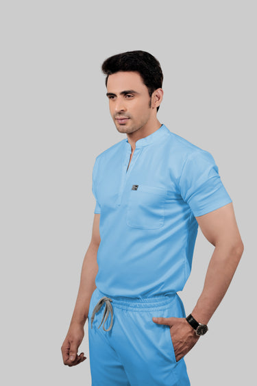 Stretchable (2Way) Male Light Blue Jogger