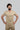 Stretchable (4Way) Male Beige V-Neck With Jogger Scrub Set
