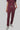 Stretchable (4Way) Female Burgundy Straight Scrub Pant