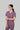 Stretchable (2Way) Female Lilac V-Neck Scrub Top