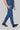 Stretchable (2Way) Male Steel Blue Straight Scrub Pant