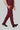 Stretchable (2Way) Male Maroon Straight Scrub Pant