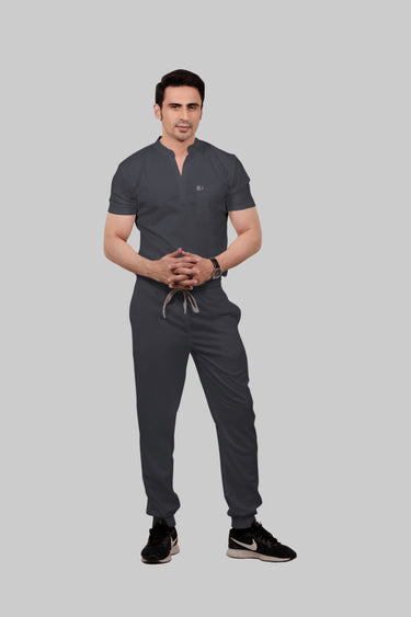 Stretchable (2Way) Male Dark Gray Jogger