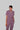 Stretchable (2Way) Female Lilac Mandarin Neck Scrub Top